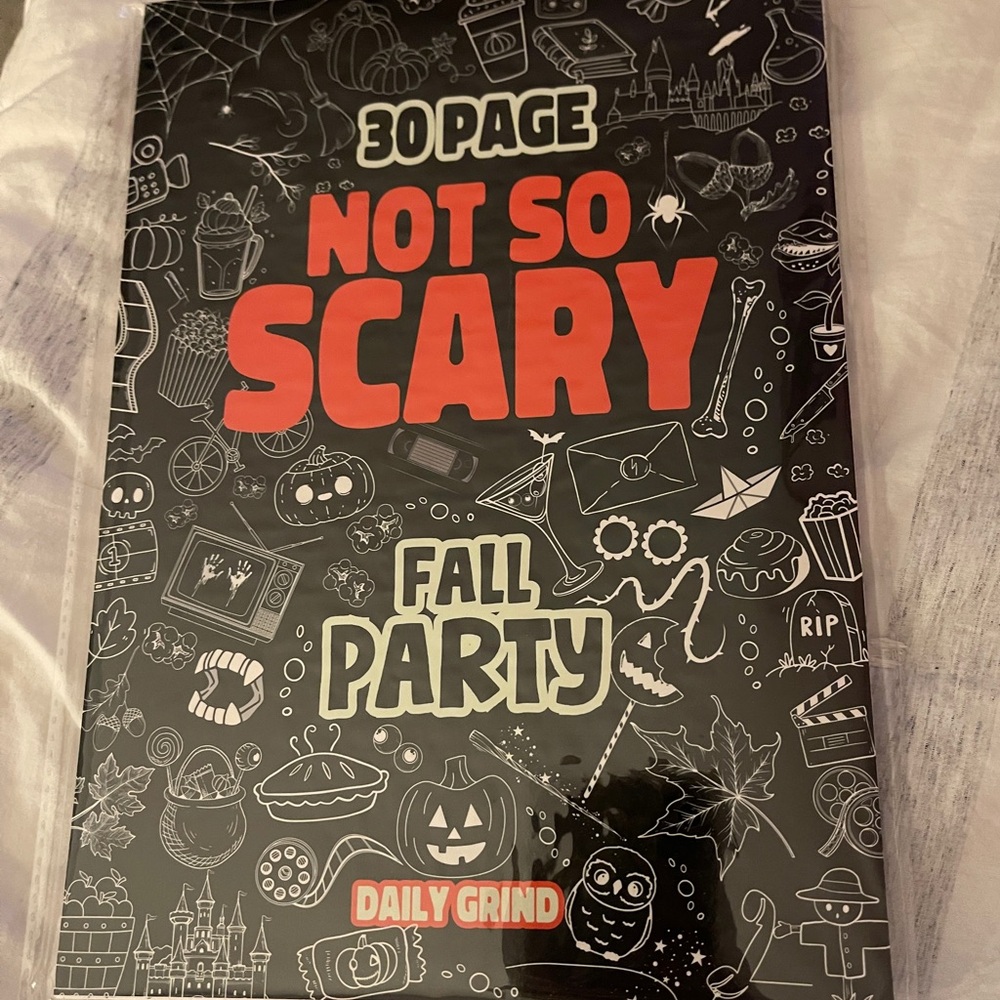 Daily Grind Not So Scary Fall Party Insert-30 page